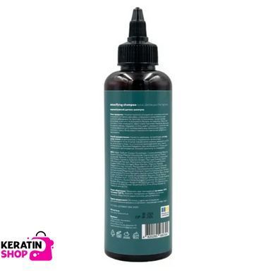 Normalizing detox shampoo TD TOTAL DETOX-FEEL hair shampoo