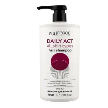 Шампунь щоденний Full force Hair Shampoo Daily для всіх типів шкіри